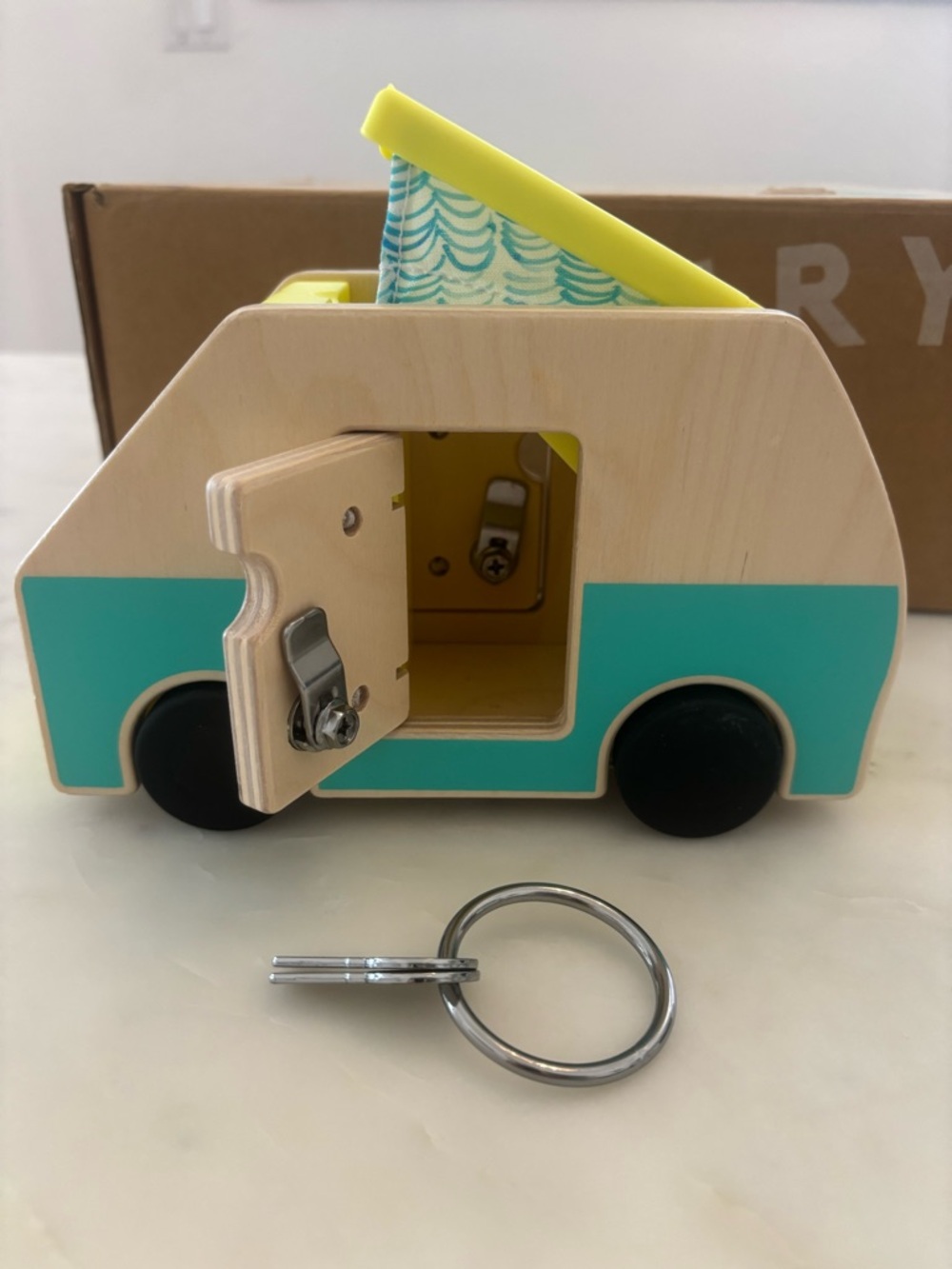 Lovevery Wooden Camper Van with Keys - Picture 2 of 5